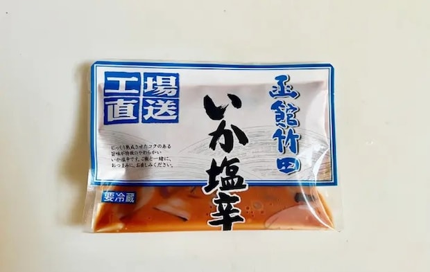 いかの塩辛の画像（撮影：エニママ）
