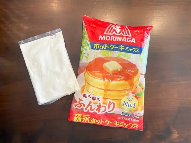 『森永ホットケーキミックス』の写真（撮影：grapeフード編集部）