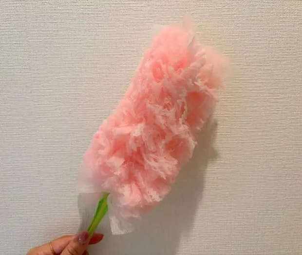 きれいな状態のハンディモップの写真（撮影：grapeライフハック編集部）