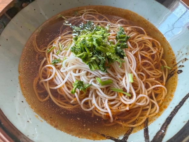 そうめんのつゆに『小さじ1杯ずつ』 コクと刺激を加えたアレンジに「定番にしたい」