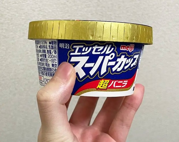 冷凍していたアイスのパッケージ写真（撮影：grapeフード編集部）