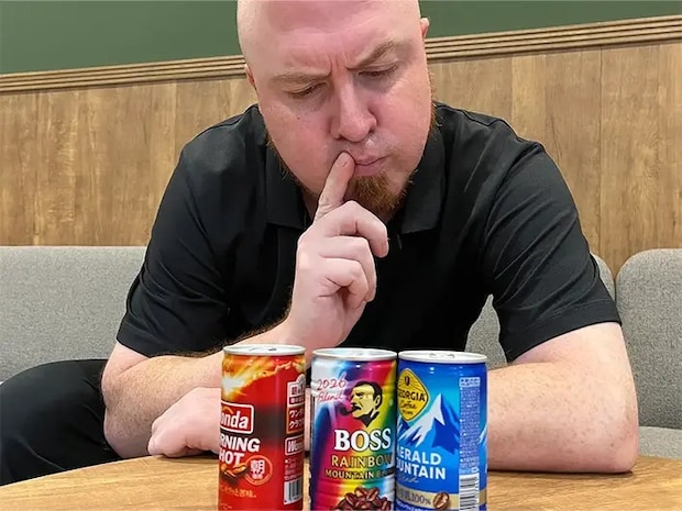 外国人のおすすめの缶コーヒーの写真（撮影：grapeフード編集部）