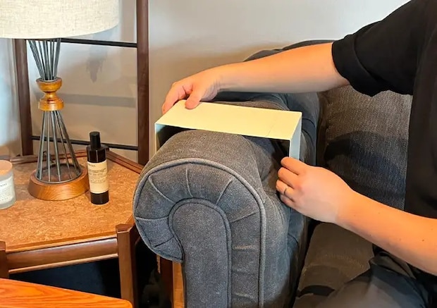 ブックエンドの活用写真（撮影：grapeライフハック編集部）