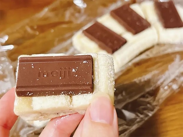 チョコバナナの写真（撮影:grapeフード編集部）