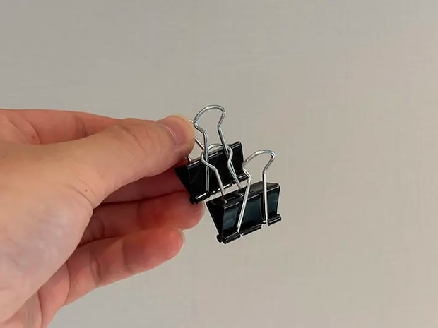 ダブルクリップの画像