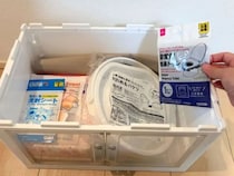 車の防災グッズ収納に『100均ケース』を使うと…　いざという時に取り出しやすい！