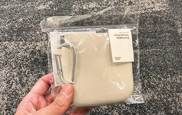 スリコのポータブルゴミ箱の写真（撮影：grape編集部）