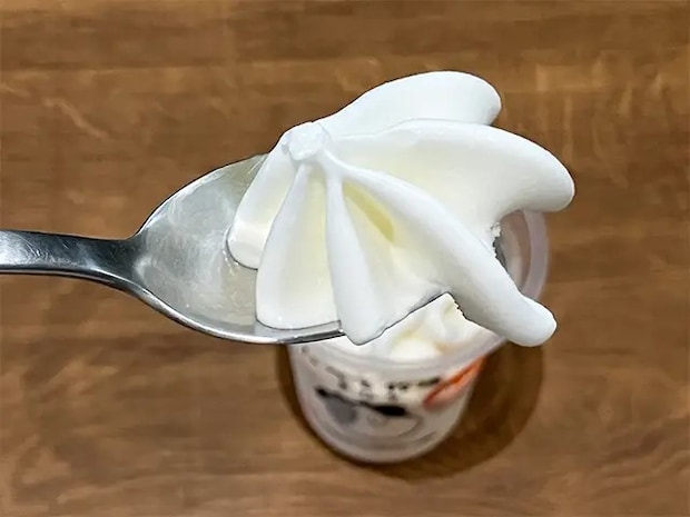『たべる牧場ミルク』の写真（撮影：grapeフード編集部）