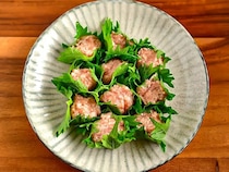 豚ひき肉を包んだのは？　管理栄養士のアイデアおかずに「さっぱりしてヘルシー」