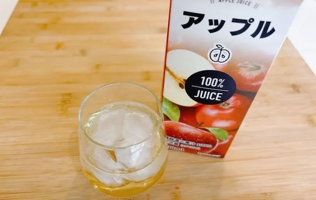 『リンゴジュース』の写真（撮影：キジカク）