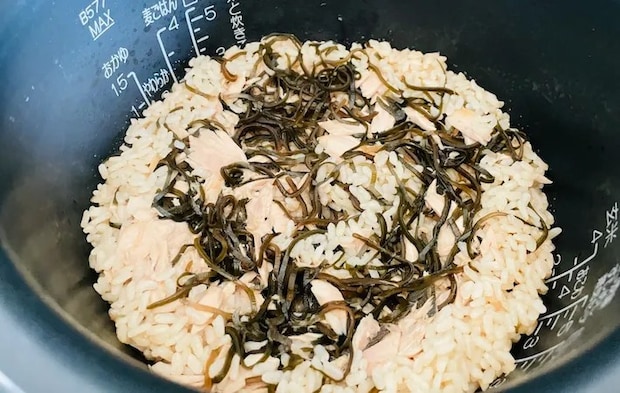 炊き上がった画像（撮影：エニママ）