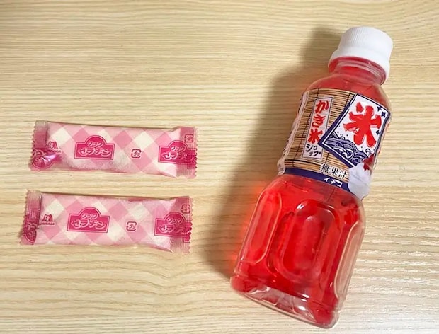 かき氷シロップ、ゼラチンの写真（撮影：grapeフード編集部）