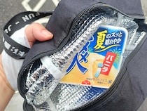 「アイスを溶かさずに持ち帰りたい」　ロッテに聞いたライフハックを試してみた！