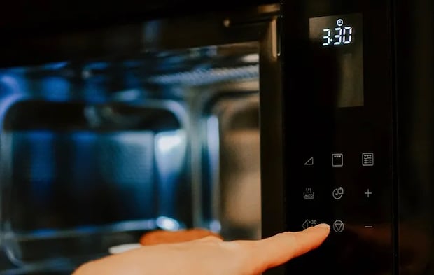 電子レンジの写真