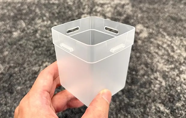 くつした整理カップ（M）の写真（撮影：grapeライフハック編集部）