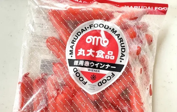 ウインナーの商品画像（撮影：エニママ）