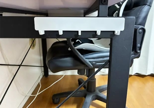 5連フックの活用写真（撮影：grapeライフハック編集部）
