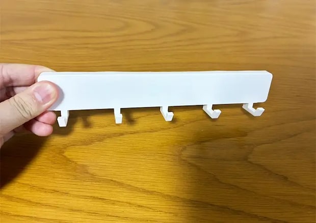5連フックの活用写真（撮影：grapeライフハック編集部）