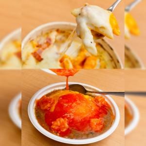 ファミマの「月見背徳メシ」合体パターン2種　試して分かったこと