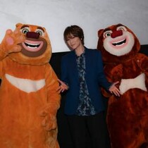 七海ひろき、猫の鳴き声を研究して役作り！ 『くまじろう！ちきゅうをすくえ！』完成披露試写会レポート