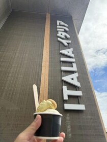 【万博グルメ】ひろゆき＆吉村洋文知事も絶賛のイタリア館ジェラート【大阪・関西万博】