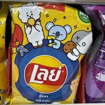 BT21が日本だけでなくタイでも大人気！ お菓子もBT21に染まっているよ
