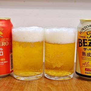 ノンアル新戦国時代！ 筆頭株のサントリー『ベゼルズ』とキリン『ラガーゼロ』の味はかなり違うぞ