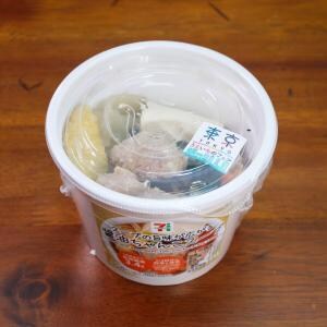 お相撲さんも大満足だと思うの / セブンイレブン「スープの旨味が広がる 醤油ちゃんこスープ」のことね
