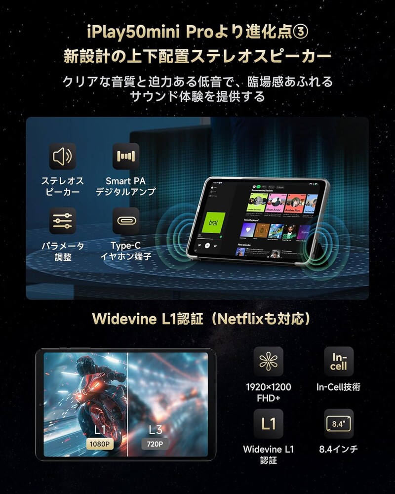 8.4インチの快適性能。ALLDOCUBE iPlay60mini Turboで“持ち歩ける高性能”を