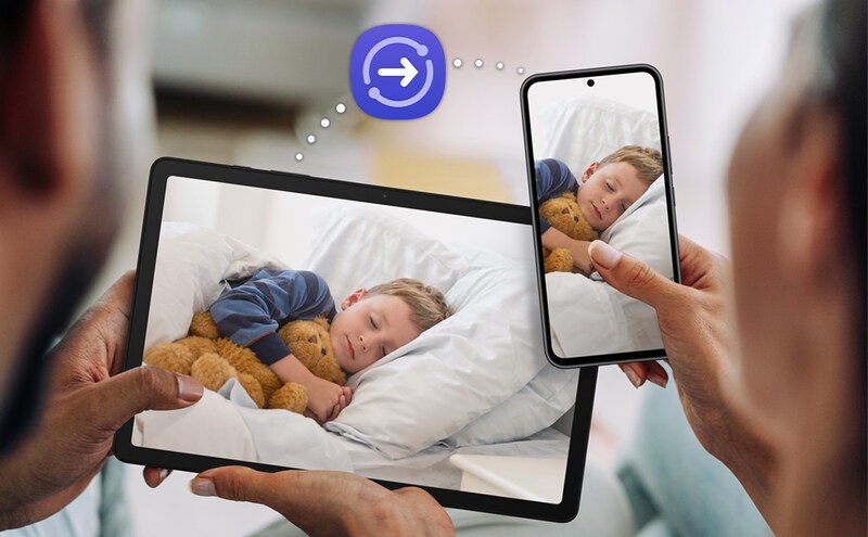 超高速のクイック共有