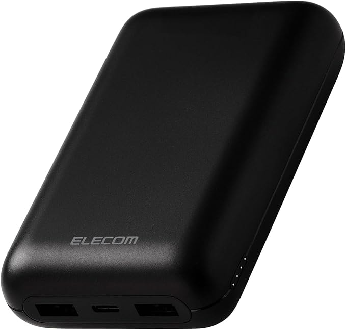 エレコム モバイルバッテリー 20000mAh EC-C39BK