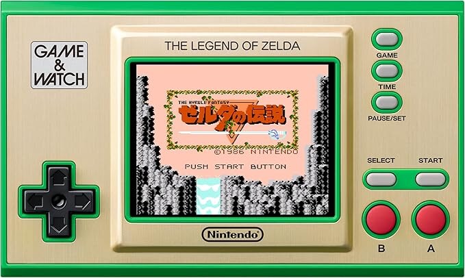 ゼルダの伝説の懐かしさを感じるデザイン
