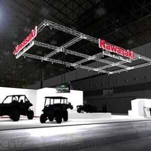 カワサキがオフロード四輪車と電動四輪車をJapan Mobility Show 2025に出展