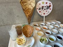 デニーズが学生向けワンコインセットを発売！　ぱりもち食感の「クリスピークレープ」を食べてみた