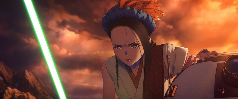 A scene from Lucasfilm's STAR WARS: VISIONS (VOLUME 3). Photo courtesy of Lucasfilm Ltd. © 2025 © 2025 Lucasfilm Ltd. All Rights Reserved.