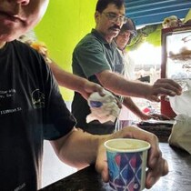 インドでチャイを飲む / アンダマンニコバル諸島ポートブレアのチャイ