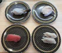 はま寿司「中とろ100円とふぐ祭り」が開催中なので行ってみた　炙り豚タンなどの変わりダネも