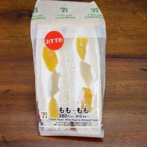 セブンイレブンのももももサンドはもも好きによるもも好きのための夢のようなももサンドイッチ