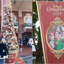 大きなツリーから“リゾラ”の吊り革まで「ディズニー・クリスマス」のデコレーションを満喫：夢と魔法に魅せられたミキ’s TODAY Vol.92