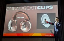 JBLが耳をふさがないイヤーカフ型完全ワイヤレスイヤホン「JBL Soundgear Clips」を9月25日発売へ