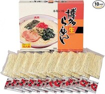 1食198円で屋台気分！博多生らーめん10食入りがタイムセール特価に