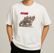 みんな「バリバリ伝説」知ってる？ 知らない人はいないよね？ きっと知ってるし欲しくなるシャツ