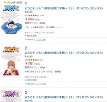 Kindle本9月マンガフェス最終日！　魚豊先生の「チ。」1～5巻や「ようこそ！FACTへ」「ひゃくえむ。」全巻が50％ポイント還元