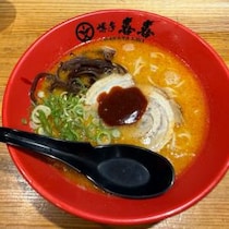 【鹿児島グルメ】鹿児島で博多ラーメンを食べたいときに　太麺もウマイ「純粋とんこつラーメン専門店　博多喜喜」