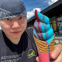 いま思えば大阪万博で一番うまかったグルメはソフトクリームだったな