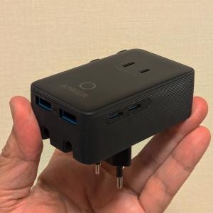海外旅行中のデバイス充電はこれ1台で対応可能 Ankerが3種類のプラグを搭載したコンパクトなUSBポート付きトラベルアダプタを発売