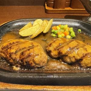 静岡のさわやかが遠すぎて行けない人や行列を避けたい人は「アルカサール」に行けば極上のハンバーグが食べられる