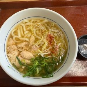 シャキシャキ食感の白髪ねぎをたっぷりトッピング　「なか卯」に「たっぷり白髪ねぎ鶏塩うどん」が登場！さっそく食べてみた