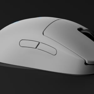 両利きにフィットする左右対称型／80gの軽量モデル