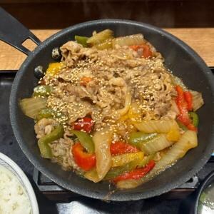 濃いめの味でご飯がすすむ! 吉野家の期間限定「鉄板牛プルコギ定食」を食べてみた 2025年とはお肉が違う?